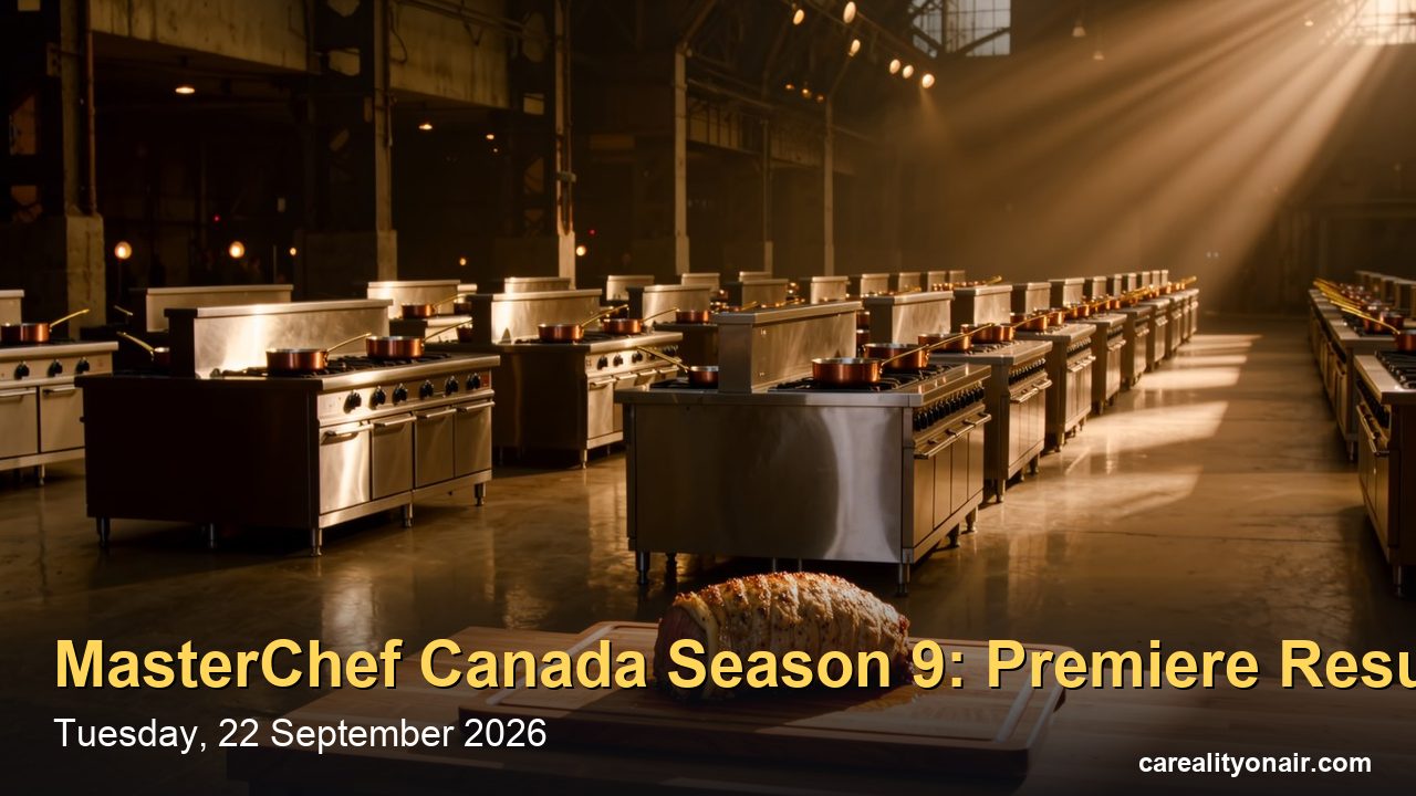 MasterChef Canada Season 9 Premiere Results: Four Cooks Out, Top 12 Set After Battle Wellington